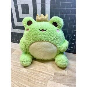 Cuddle Barn PlushGoals - Wawa The Prince Frog - Kawaii Froggie Plush